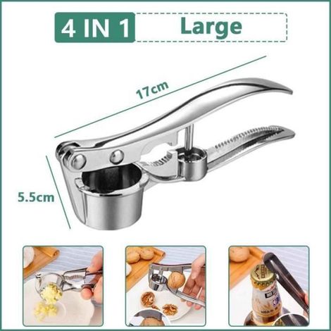 Hachoir à légumes - Inox - Manuel - Compact - Durable - Facile à nettoyer