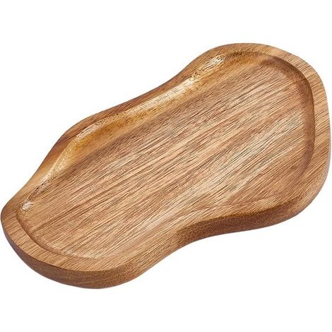Piatto per macina sale e pepe,piatto decorativo a forma di arachide,da utilizzare come sottobicchiere per macina sale e pepe (1/2)