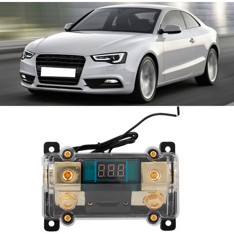 250-A-Sicherungshalter für Autoradios, Stereo-Verteilerkasten mit Digitalanzeige, Kfz-Sicherungsblock (1/5)