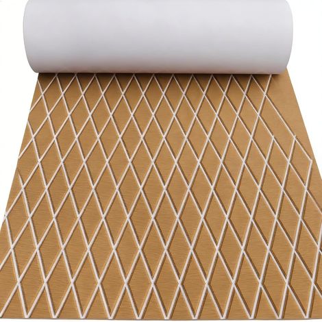 1pc Feuille De Pont En Mousse Eva 190x70cm Adhésif Imperméable Pour Yacht Bateau Kayak (1/5)