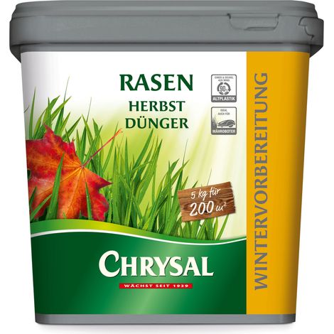 Chrysal Herbstrasendünger 5 kg - Herbst Rasendünger für 200 m² (1/2)