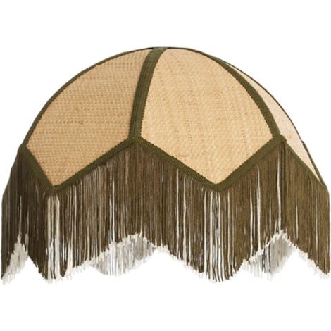 Light & Living - paralume - Sulina - verde - materiali vegetali - (1/4)