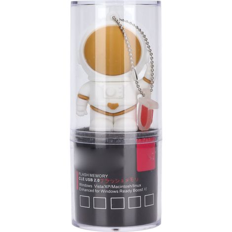 Astronauten-USB-Stick, 32 GB, niedliches Design, tragbar, große Speicherkapazität, USB 2.0, Hot-Swap-fähig