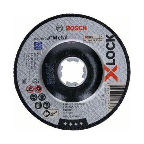 BOSCH Disco X-Lock 125x1,6 multicostruzione - 2608619270