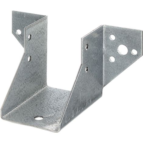 Sabot de poutre type A à ailes extérieures 50 x 68 mm – Acier galvanisé sendzimir – Marque Alberts (1/2)