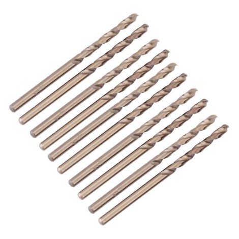 Jeu de forets en cobalt M35 HSS-CO pour le perçage de l'acier inoxydable (4,5 mm)