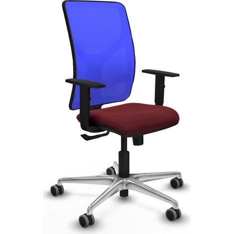 Chaise de bureau piqueras y crespo Motilla noir mousse dense (1/2)
