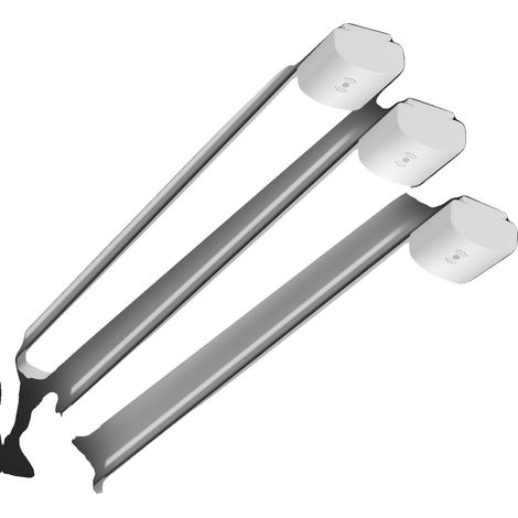 Plafonnier LED, Capteur de mouvement, Étanche, 3PCS, Lumière neutre-a, BLANC-a, 41-50W-a (1/2)