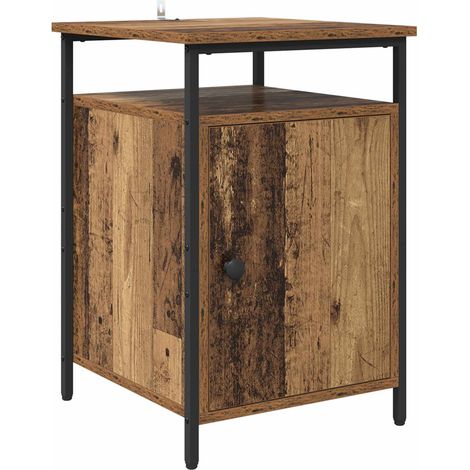 Maison Exclusive - Nachttisch Altholz 40 x 42 x 60cm Holzwerkstof
