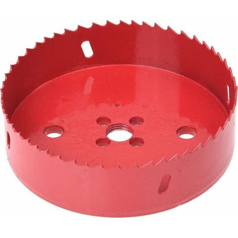 VURAHOME - Scie cloche 125 mm avec couronne de forage pour plaque en liège, plaque en plastique, plaques de plâtre, matériaux de cloison sèche, bois, métaux (1/5)