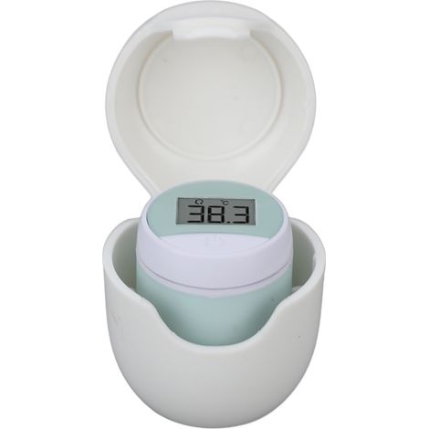 Thermomètre bébé digital portable avec boîte de rangement, usage domestique & voyage, soins de santé pour enfants. (1/5)