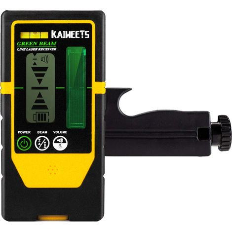 Détecteur Laser, Uniquement Compatible avec KT360A, Écran LCD Double, LED Double Face, Signal Sonore Réglable, Portée Jusqu'à 60 m, Avec Pince de Fixation Stable (1/5)