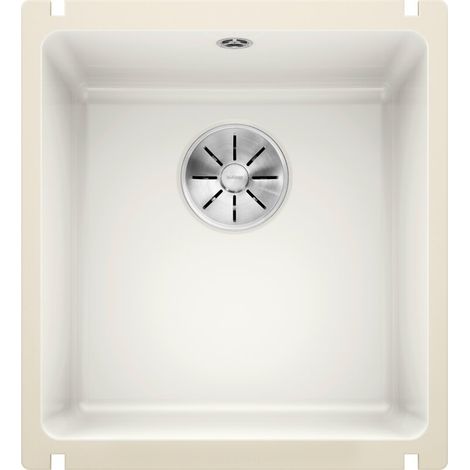 Blanco Subline 375 - Keramikspüle, 41x46 cm, Weiß glänzend 523726 (1/4)