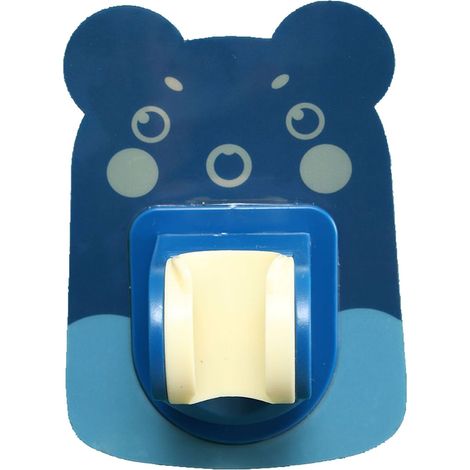 Support de pommeau de douche rotatif à 360 degrés, réglable, avec un joli motif de dessin animé, sans perçage, pour salle de bain (1/5)
