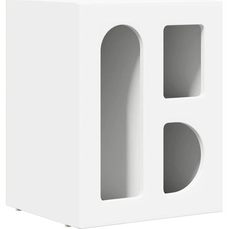 Maison Exclusive - Comodino Bianco 40 x 35 x 50 cm Legno multistrato