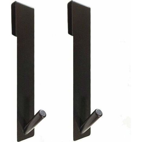Duschwandhaken, Set mit 2 Edelstahl-Duschhaken für Glasduschwände.