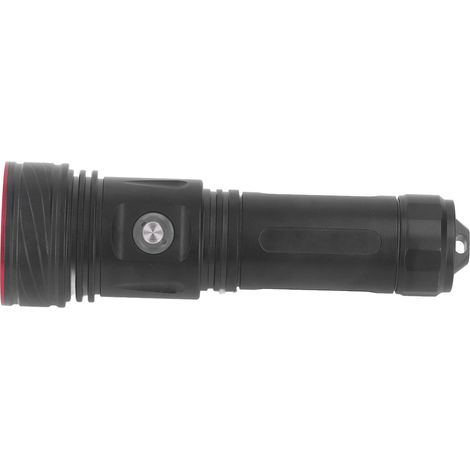 Lampe torche de plongée sous-marine 3800 lm ultra-lumineuse, étanche IPX8, 4 modes d'éclairage, boîtier en alliage d'aluminium, LED.