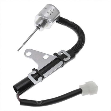 Électrovanne d'arrêt de carburant 12 V pour moteur de tracteur Kubota, référence 1G820-60022, SA-5156-12, 1503ES-12A (1/4)