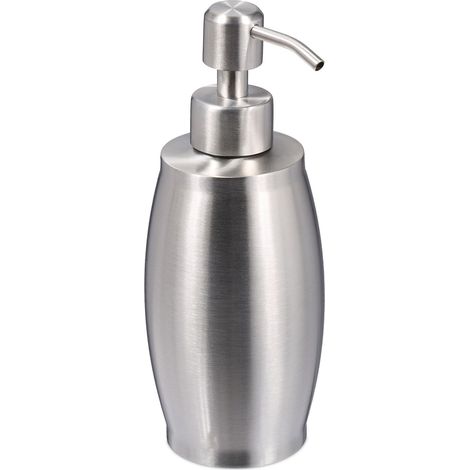 Pompa per sapone in acciaio inox da 350 ml