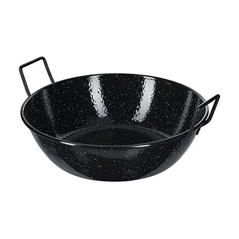 PADELLA SMALTATA HONDA CON MANICI - 65 CM (1/2)