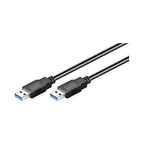 Cavo USB-A, USB 3.0, m, nero, spina USB 3.0 (tipo A) spina USB 3.0 (tipo A). Lunghezza del Cavo 5 m (1/2)