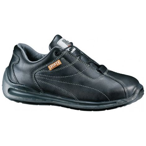 Chaussure de sécurité Sporty taille 48 noir S2 SRC EN ISO 20345 cuir bovin