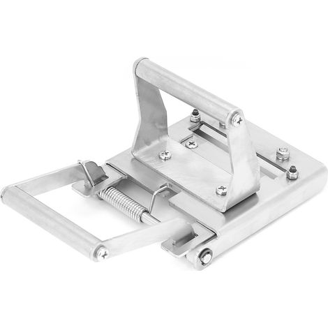 Coupe-bordures portatif en acier inoxydable pour finitions droites et rondes (1/5)