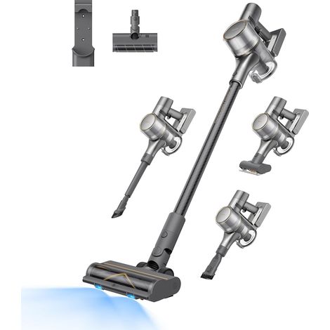 DREAME R20 Aspirapolvere senza fili, Aspirazione Potente 190AW, Autonomia 90min, Individuazione Sporco, Schermo LED, Luci LED Blu, Anti-Groviglio, Pulizia Casa, Peli di Animali Domestici, Tappeti (1/5)