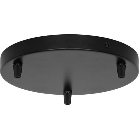 Nordlux – Pavillon Luana 3-exits métal noir – H.4,5 – Accessoire pour suspension et lustre – Pour espaces intérieurs