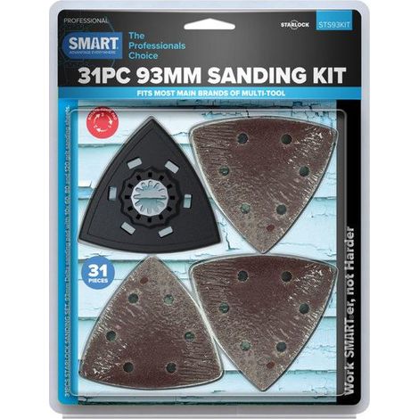 SMART Starlock 31 Piece Complete Sanding Kit