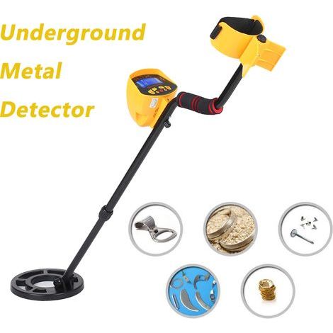 High Precision Metal Detectors, Adjustable Height 120cm, Professional Metal Detectors with Search Coil for Children and Adults (1/5)