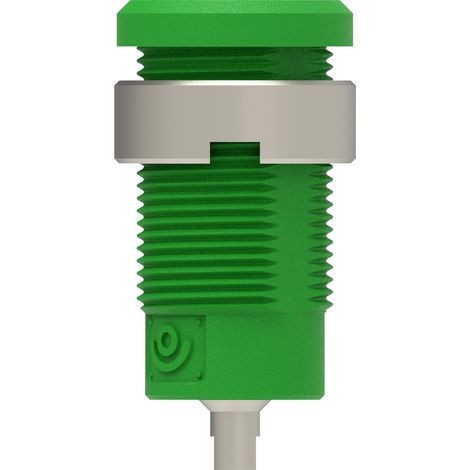 Electro PJP 3275-C-CD1-V Sicherheits-Einbaubuchse   Grün 1 St. (1/2)