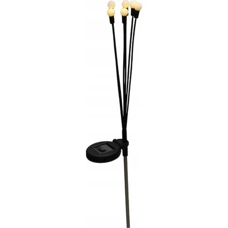 Solar-Gartenleuchte 75 cm mit 6 weißen LEDs (1/3)