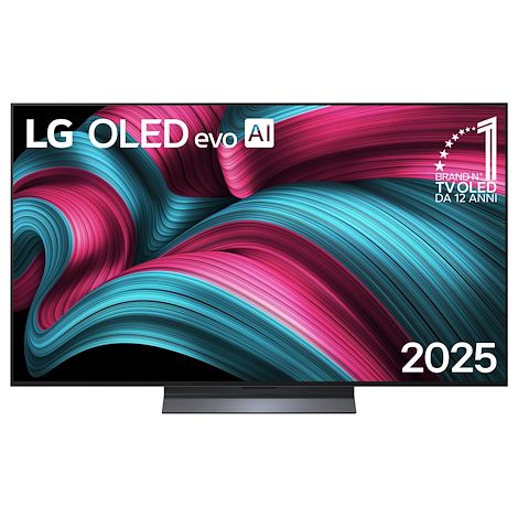 LG OLED evo AI OLED55C55LA TV Serie C5 55'' 4K, α9 Gen8, Brightness Booster, 40W, 4 HDMI, VRR 144Hz, Smart TV WebOS 25 (1/5)