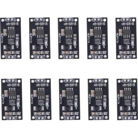 Lot de 10 modules de charge NiMH 7S noir robuste et portable pour batterie NiCd (1/5)