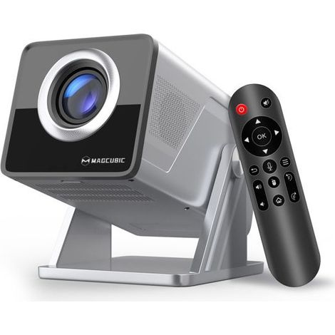 Magcubic X7 Projecteur 1080P 8K, 1000ANSI, Android 14, Wi-Fi 6, Bluetooth 5.4, Haut-parleur 5W, Prise UE, Télécommande vocale (1/5)