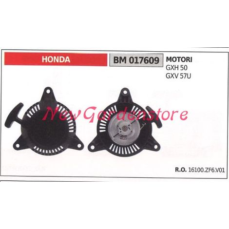 Messa in moto autoavvolgente HONDA motore motozappa GXH 50 57U 017609 16100-ZF6-V01