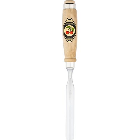 Kirschen Hohlbeitel (Hohleisen) mit Weißbuchenheft 24 mm - 1431024 (1/2)