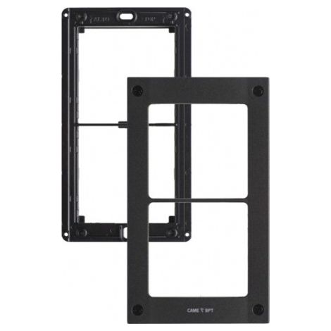 Cadre avec châssis porte-modules pour 2 modules CAME 60020750 (1/2)
