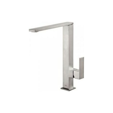 Mitigeur évier bec TRES COLOR Acier - TRES - 50648603 (1/4)