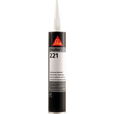 Sika Polyurethandichtstoff Sikaflex-221 300 ml uniweiß Kartusche - 15771