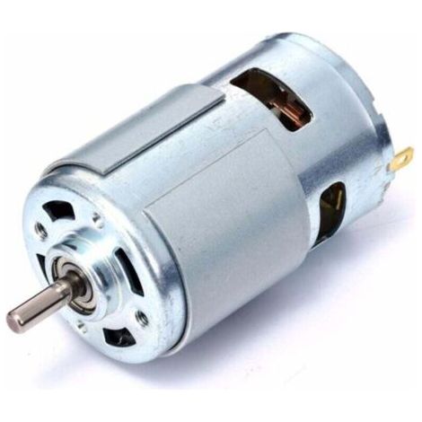 FENOPLASTICAMoteur CC 775 12 V, roulement à billes, couple élevé, haute puissance, faible bruit, pour outils électriques (1/4)