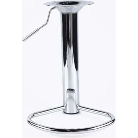 Tabouret de bar pivotant, accessoires, pièces de rechange robustes en acier, design moderne avec poignée, montage facile, universel avec repose-pieds, entraxe de vis 8x8 cm