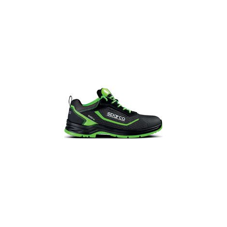 SPARCO SCARPE FORESTER S3 NERO VERDE FLUO N.38
