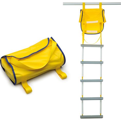 Scala emergenza modello help 6 gradini cm 171 larghezza cm 26