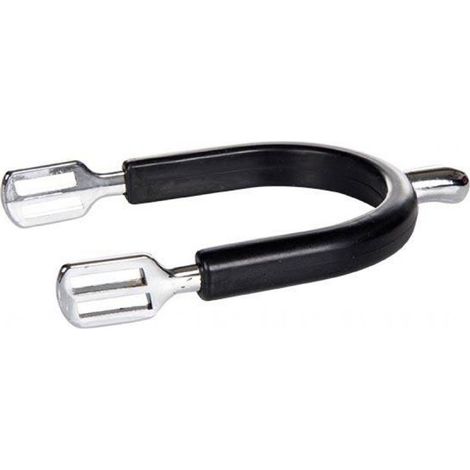 20 mm, colore unico: Speroni inglesi da donna in acciaio e pvc con lacciolini inlcusi (1/3)