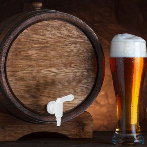 Lot de 3 robinets de brassage de bière en plastique avec accessoires pour le brassage de bière à domicile (1/5)
