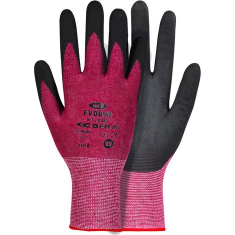 Guanti da lavoro Cofra Evoduo - 10 (XL) - Nero/Rosso (1/3)