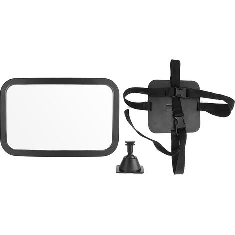 Rétroviseur intérieur voiture de réglable grand angle avec siège arrière, moniteur sécurité facile à