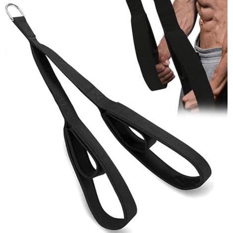 Corde à triceps, Corde triceps gym, Câble triceps, Sangles d'extension triceps, Poignées d'entraînement à domicile pour bandes de résistance, Équipement de gym (1/5)